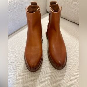 Franco Sarto Women’s Cognac Leather Boots